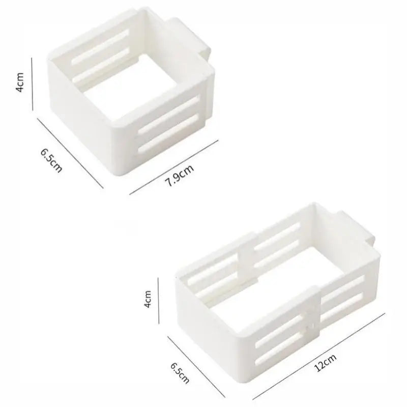 5-Pack Clip-On Fridge Door Organizer | Adjustable Divider Boxes Fridge Door Organizer SPOT