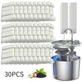 KEMORELA Cat Water Fountain Filter Replacements 15 & 30 Pack Pet Fountain Filter SPOT 30pcs