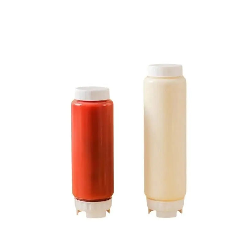 Dual Nozzle Squeeze Sauce Bottle – BPA-Free Leak-Proof Condiment Squeeze Bottle SPOT