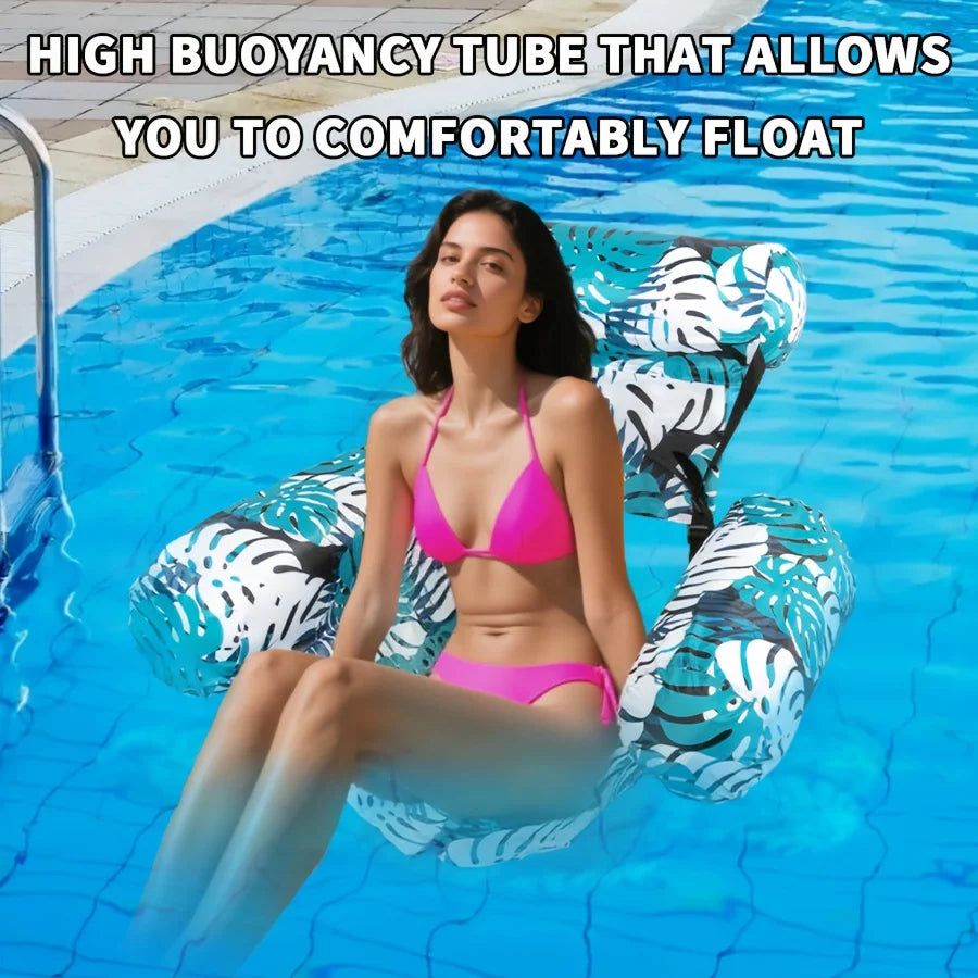 Adult Inflatable Floating Lounge Chair – Foldable Pool Float Inflatable Pool Float SPOT