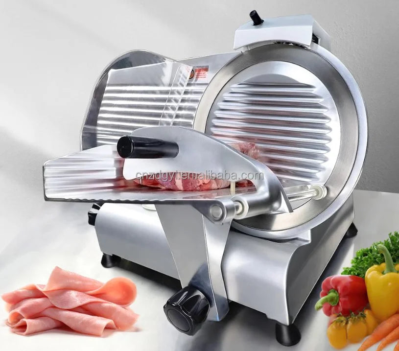 DUTRIEUX Semi-Auto Electric Frozen Meat Slicer 250mm Blade Electric Meat Slicer SPOT
