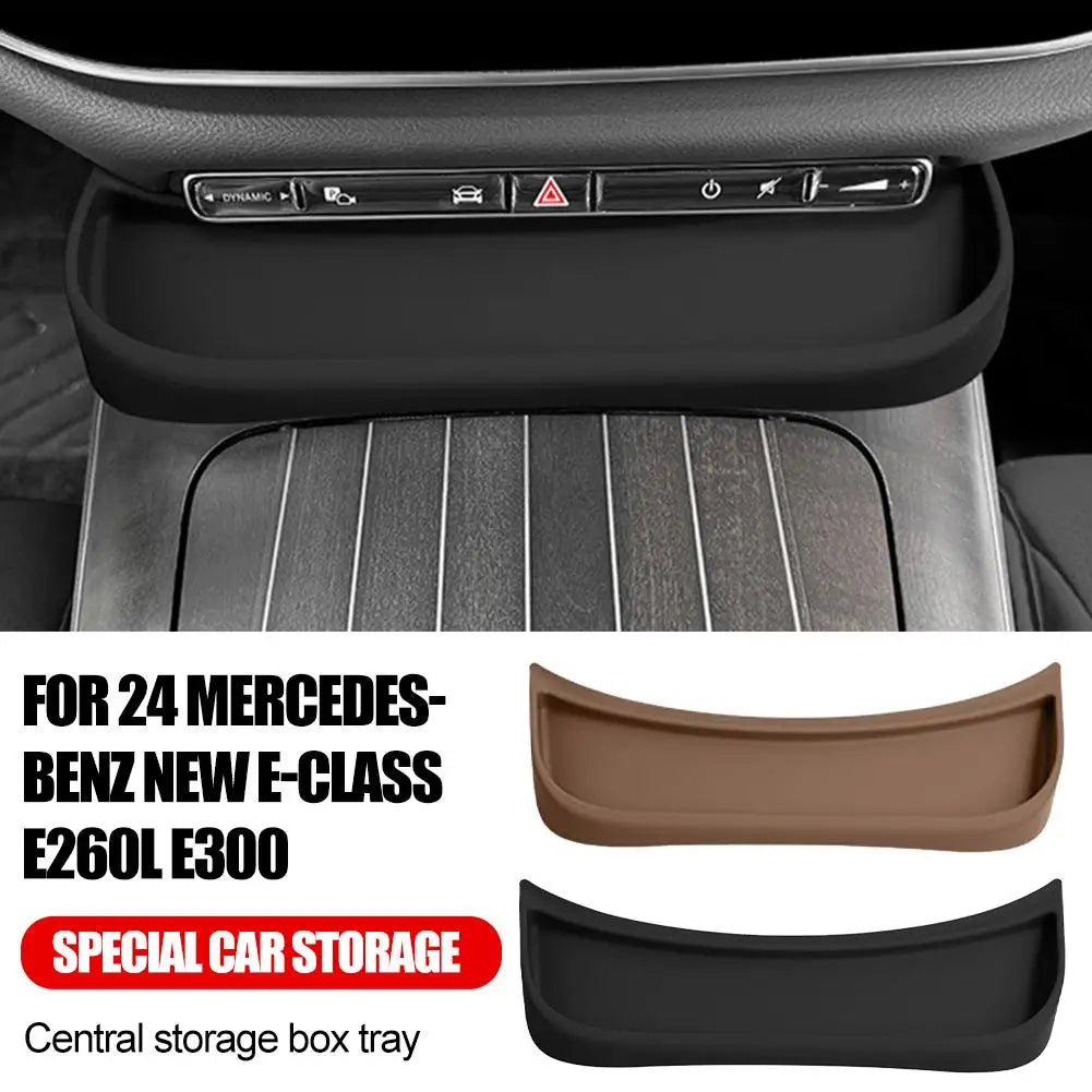 Mercedes E-Class Central Control Tray Storage Box E260L E300L Car Console Organizer SPOT