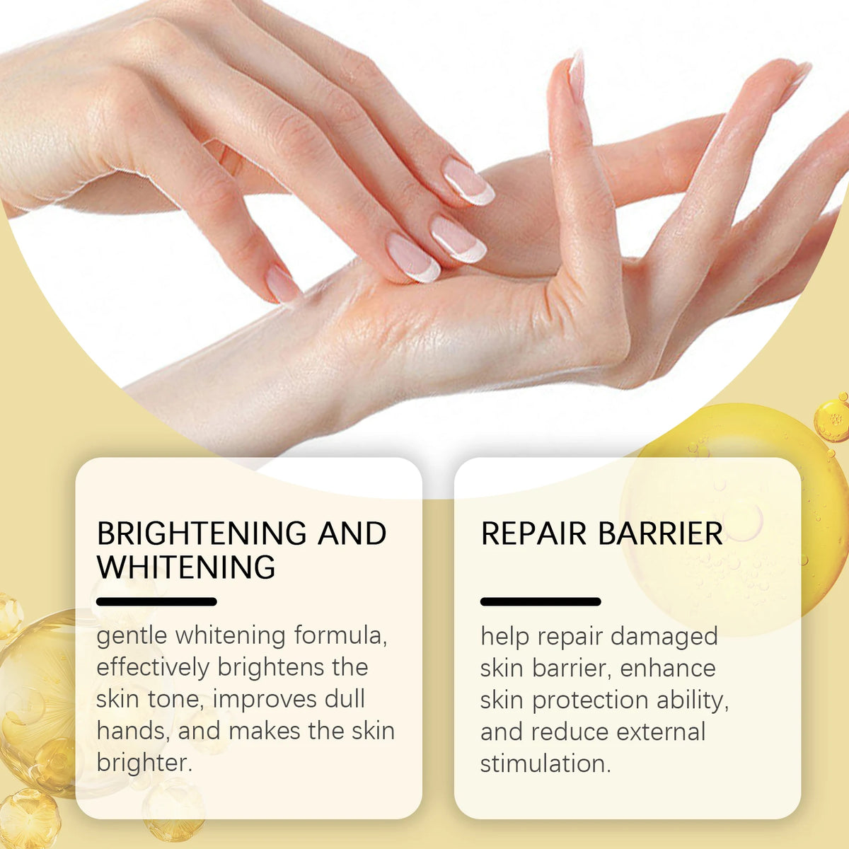 Ouhoe Moisturizing Hand Cream – Niacinamide, Retinol & Hyaluronic Hand Cream SPOT