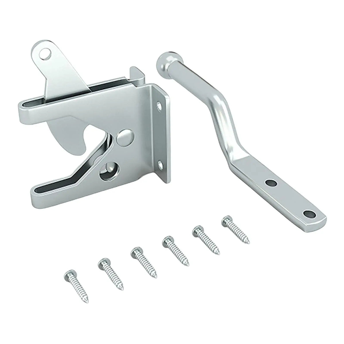Steel Self-Locking Gate Latch – Easy Install Fence Door Lock Gate Door Latch SPOT
