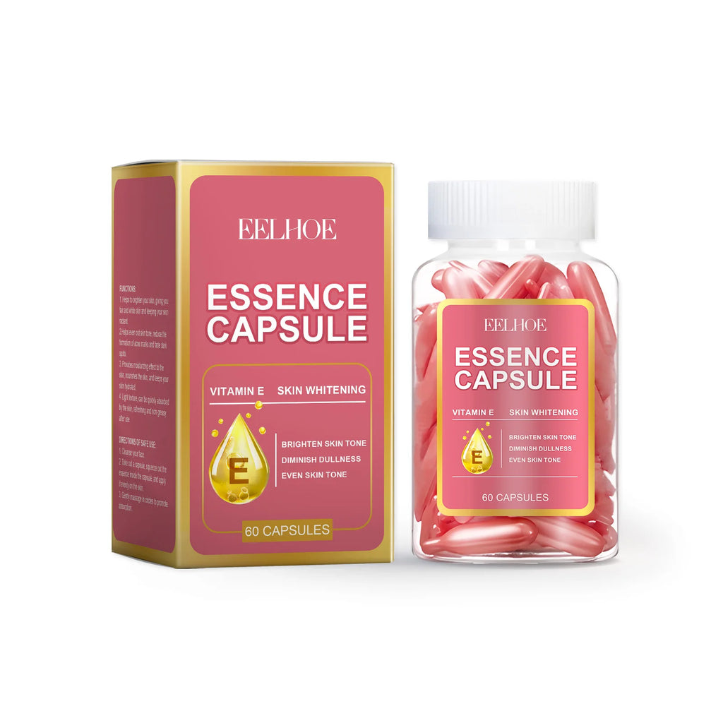 60-Pc Hyaluronic Acid & Niacinamide Brightening Serum Capsules Face Serum Capsules SPOT 60Pcs Boxed