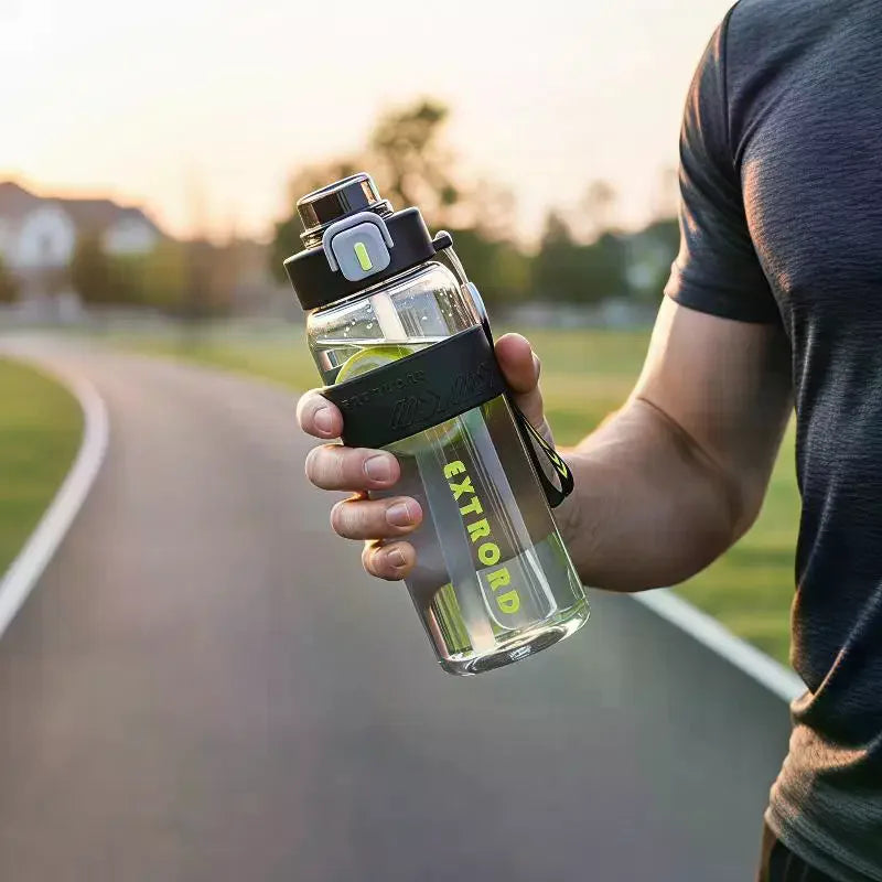 BPA-Free Sports Water Bottle with Straw 800/1000ml Leakproof Sports Water Bottle SPOT