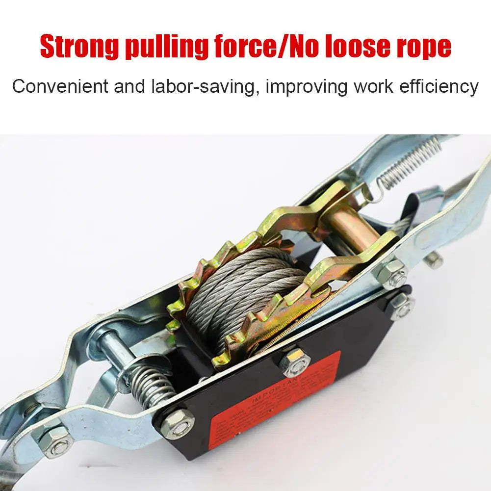 Heavy-Duty Rope Ratchet Tensioner 2T/4400LBS Carbon Steel Ratchet Tensioner SPOT