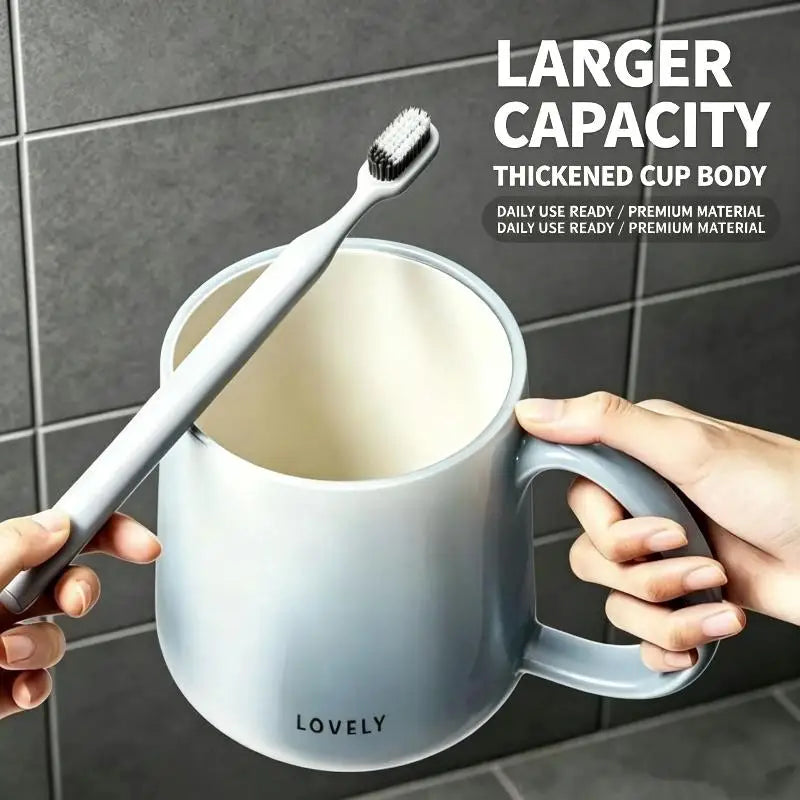 BPA-Free Mold-Proof Mouthwash Cup – Kids & Adults Gradient Bathroom Mouthwash Cup SPOT