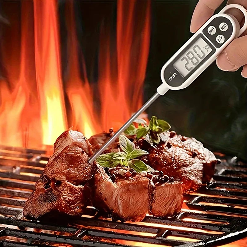 TP300 Digital Meat Thermometer – BBQ, Oven & Kitchen Probe Food Probe Thermometer SPOT