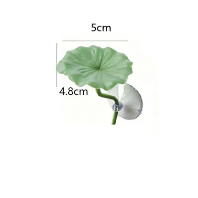 Soft Artificial Lotus Leaf Betta Rest – Aquarium Decoration Aquarium Decoration SPOT 50mm