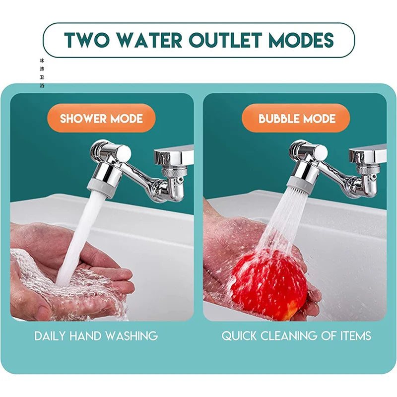 1080° Swivel Faucet Aerator – Rotatable Sink Tap Bubbler Faucet Aerator SPOT