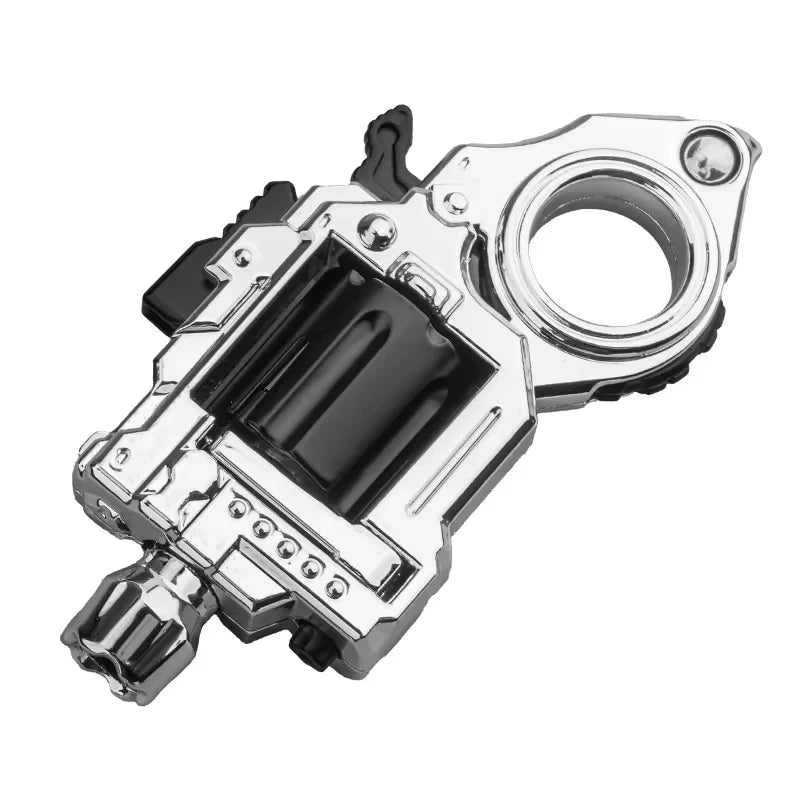 Alloy Mini Revolver EDC Fidget Spinner Toy – Collectible Ring Gun Collectible Fidget Toy SPOT
