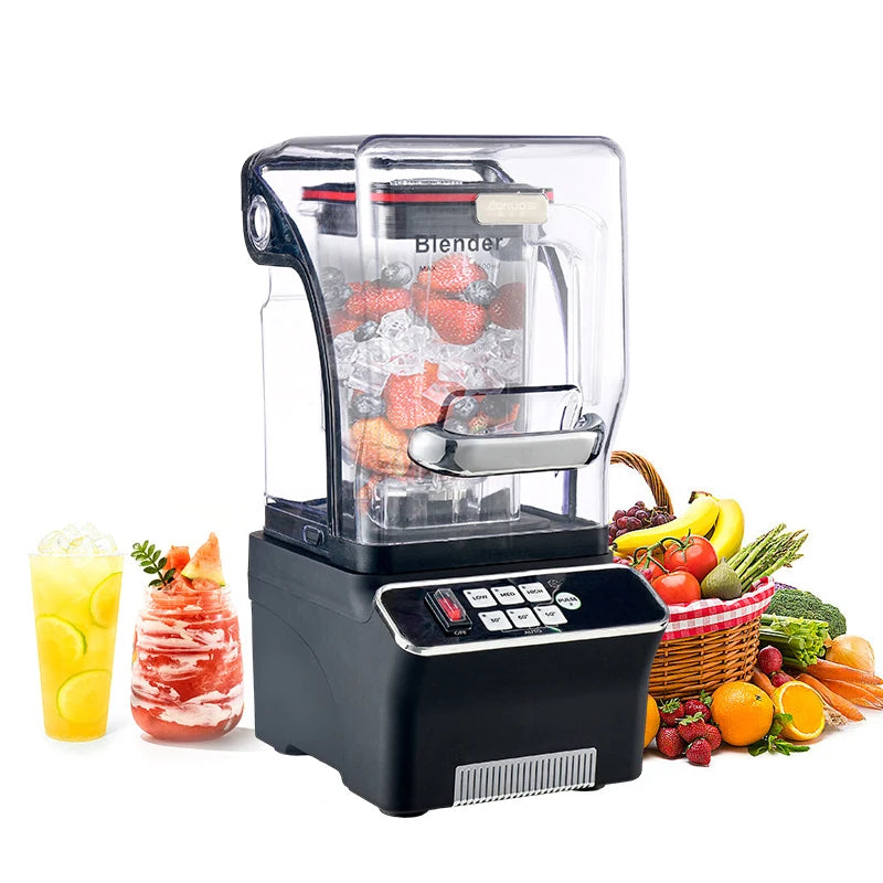 DUTRIEUX 2200W Commercial Blender 1.8L Heavy Duty Mixer Commercial Blender SPOT Black UK