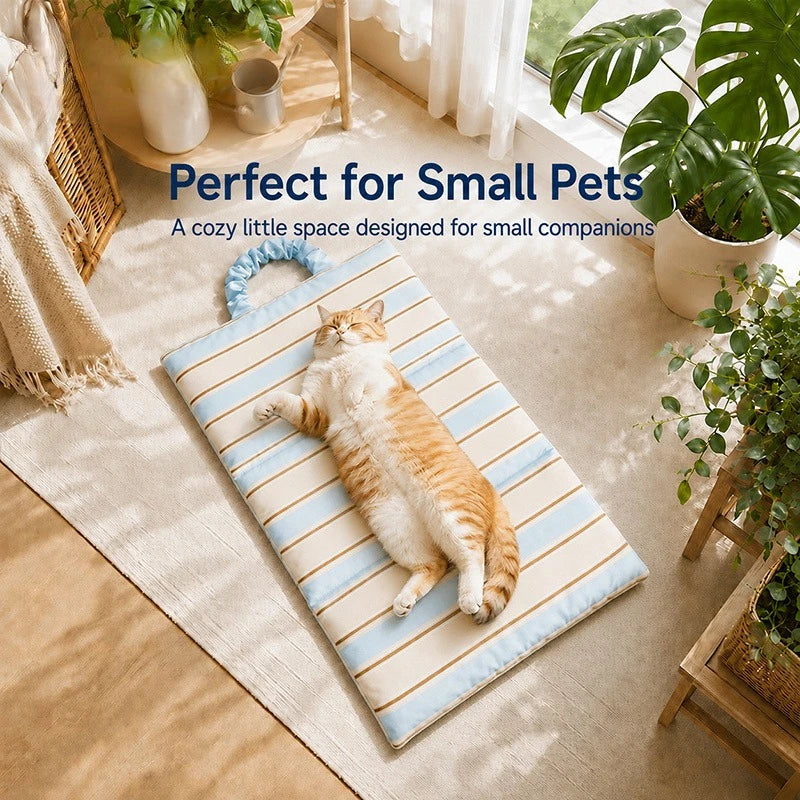 Reversible Tri-Fold Pet Bed Mat for Cats & Small Dogs Pet Bed Mat SPOT