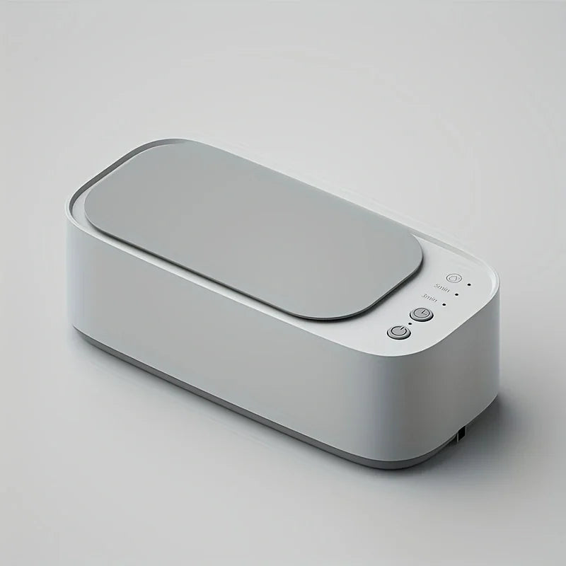 USB Sonic Cleaner for Jewelry, Glasses & Braces – 500ml Sonic Cleaner SPOT White No plug