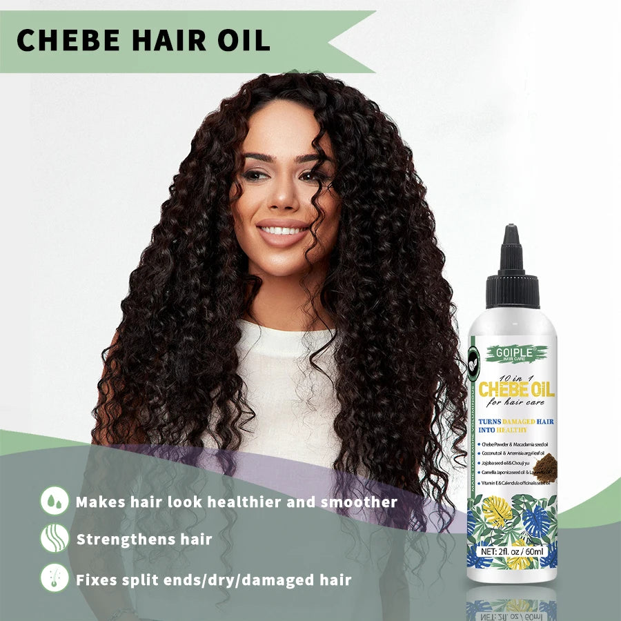 Goiple Chebe Hair Care Set – Butter, Oil & Powder 3-Piece Hair Treatment Set SPOT