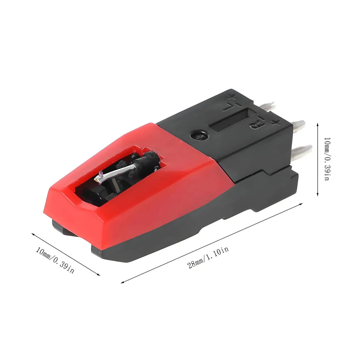Turntable Stylus Replacement Kit – 1 Head & 4 Needles Turntable Stylus Kit SPOT