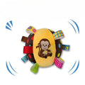 Interactive Ball Dog Toy – Bite-Resistant Plush Handle & Bells Interactive Dog Toy SPOT monkey ball