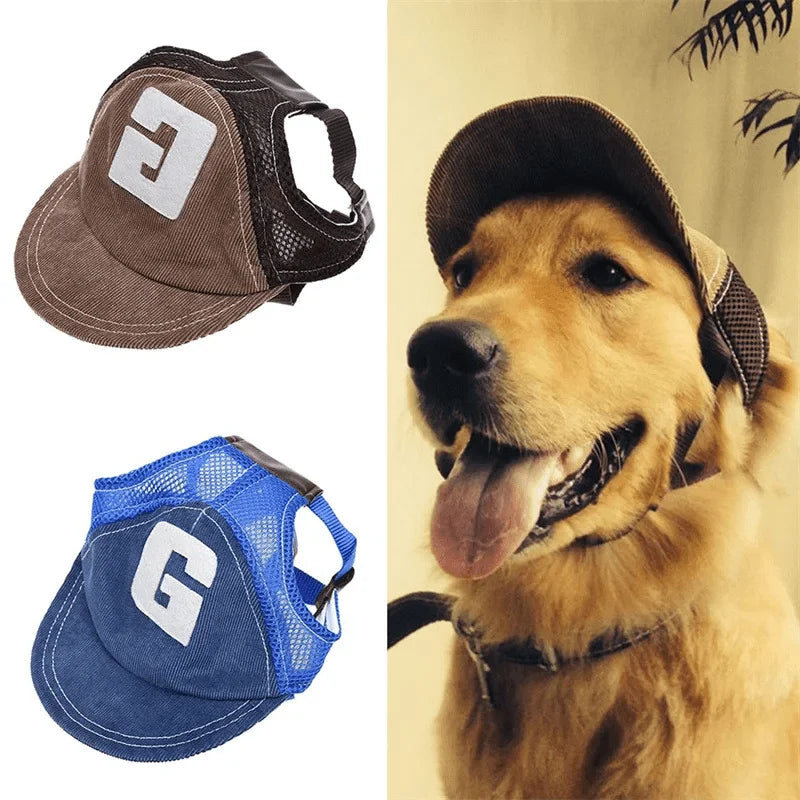 Dog Sun Hat UV Protection – Cute Bow Cap for Small Dogs & Cats Pet Sun Hat SPOT