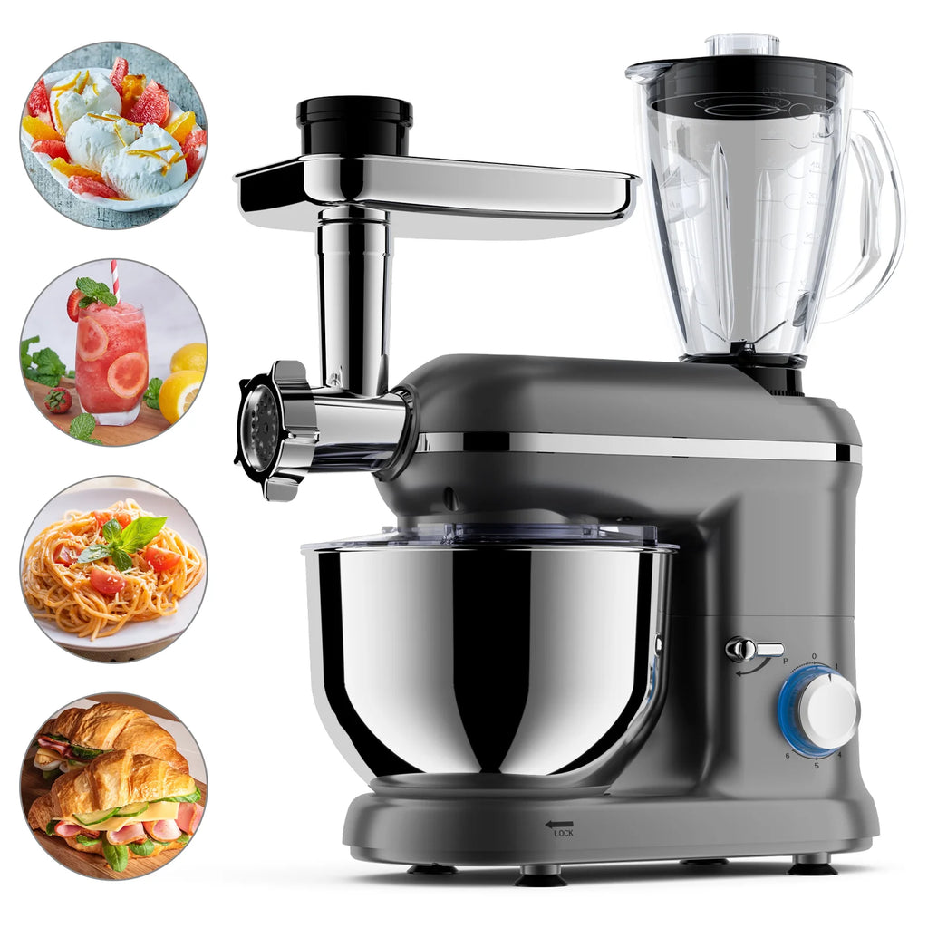 Electric Stand Mixer 4.5L/5.5L | 1400W, 6-Speed, Stainless Bowl Electric Stand Mixer SPOT