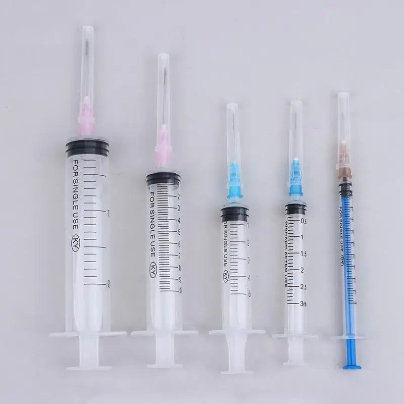 5-Pack Glue Applicator Syringes with Blunt Tip Needles & Caps Craft Applicator Syringe SPOT