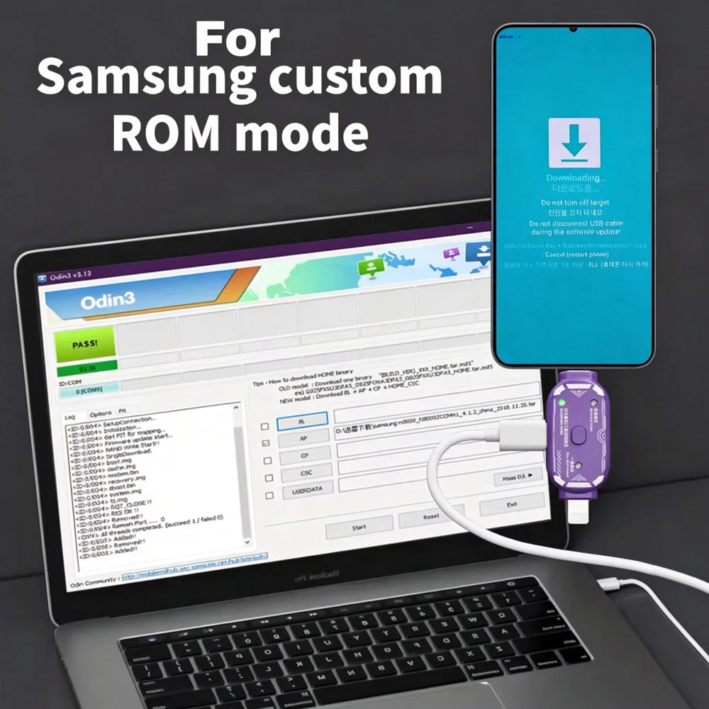 DFU Recovery Bootloader Debug Cable – Smartphone Flash Tool Debug Engineering Cable SPOT