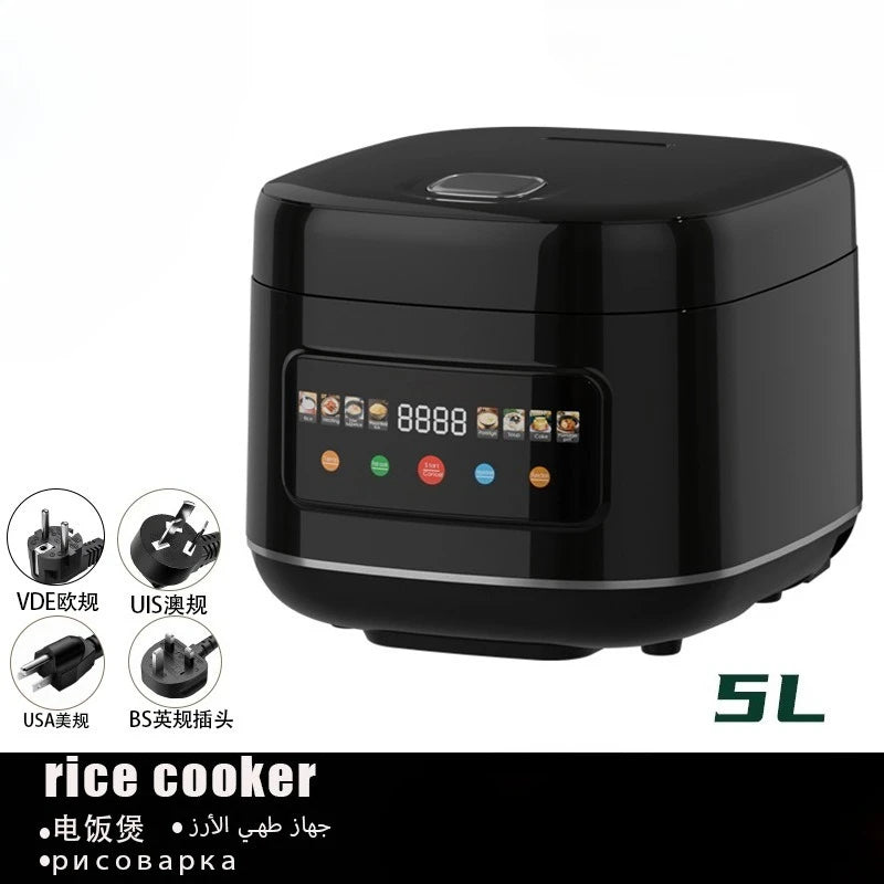 DUTRIEUX 5L Digital Rice Cooker & Multicooker – Smart Timer Electric Multicooker SPOT
