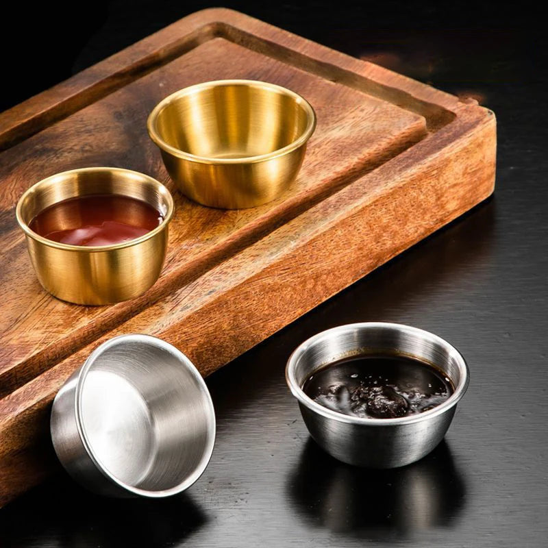 304 Stainless Steel Dipping Bowl – Sauce & Seasoning Dish Dipping Sauce Bowl SPOT