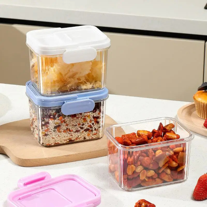 Stackable Airtight Food Storage Container – BPA-Free Latch Lid Food Storage Container SPOT