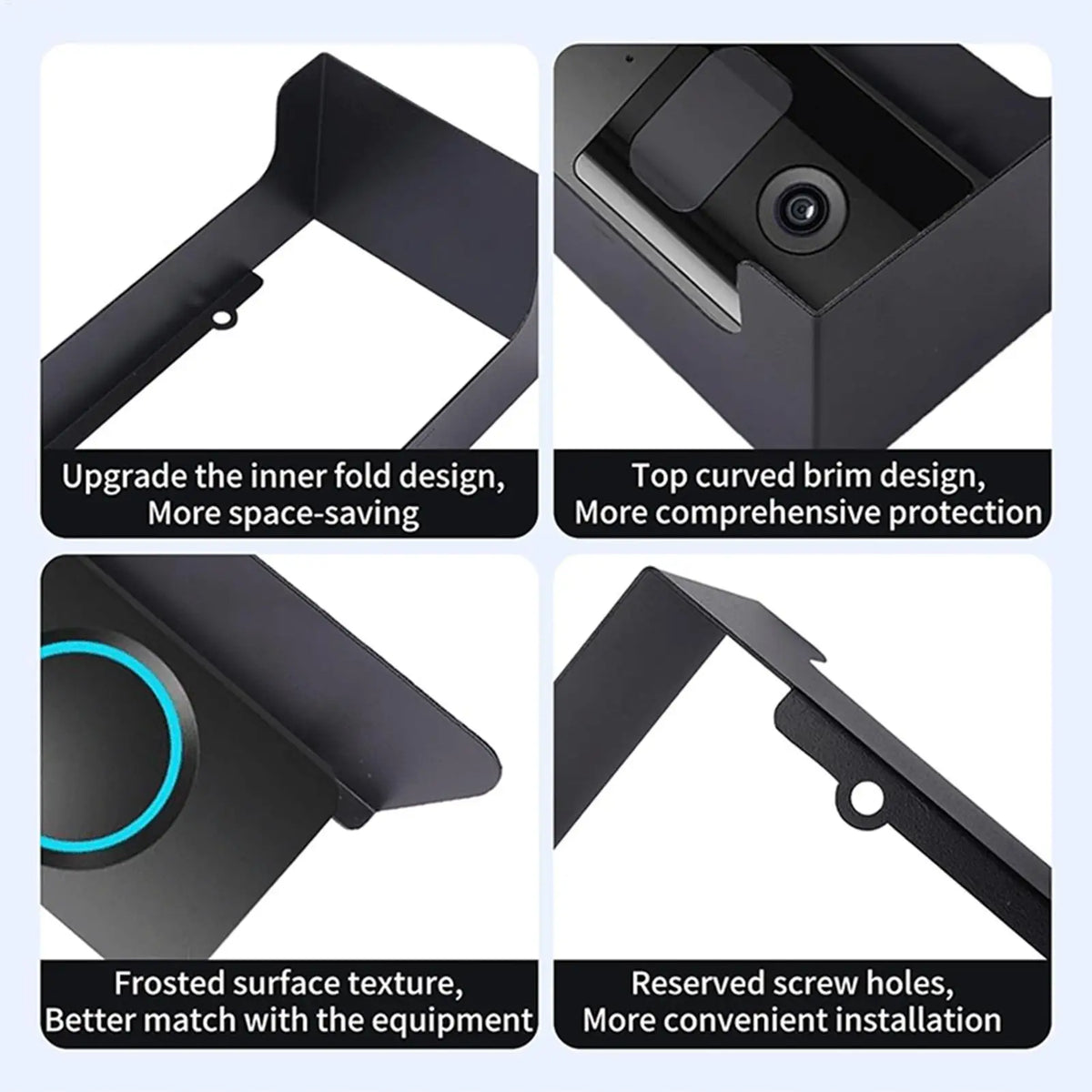 Steel Doorbell Rain Cover – Weather & Anti-Glare Protection Doorbell Cover SPOT
