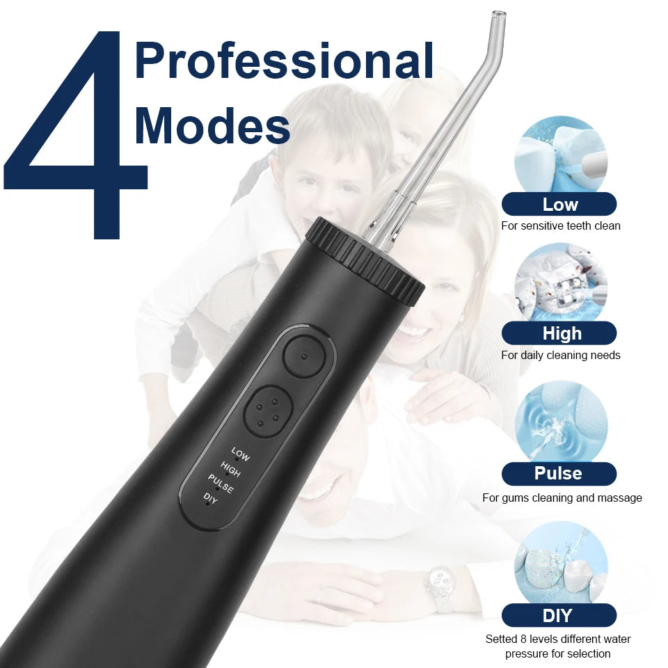 DUTRIEUX Rechargeable Electric Water Flosser IPX7 – 4 Modes Electric Water Flosser SPOT