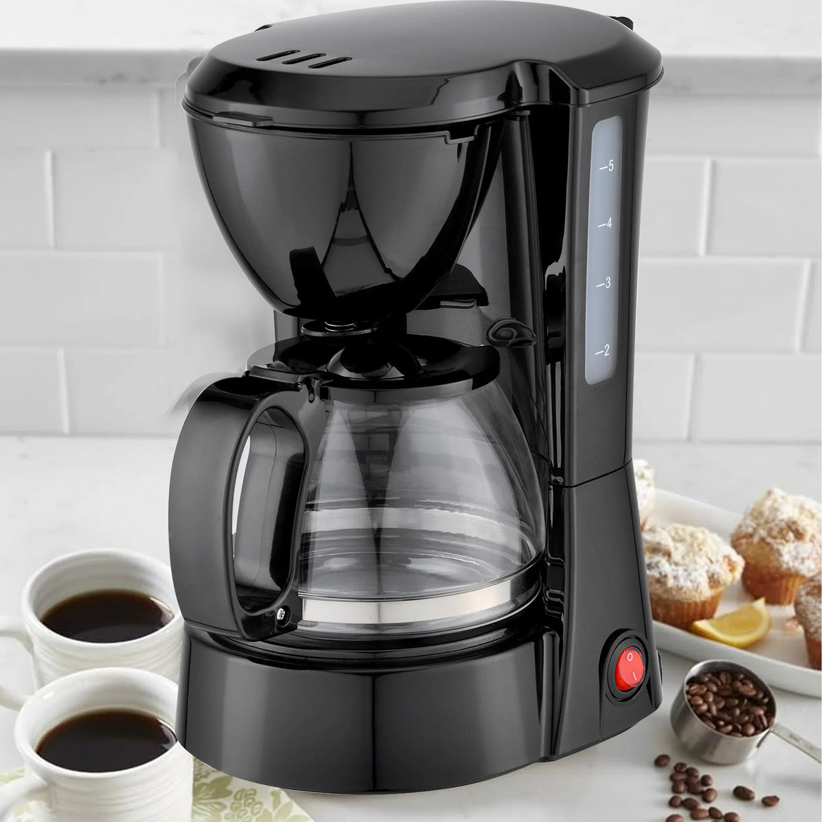 DUTRIEUX 12-Cup Automatic Drip Coffee Maker | Thermal Insulation Drip Coffee Maker SPOT
