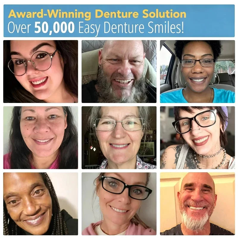 Custom Silicone Dentures – Full Mouth Natural-Look Teeth Silicone Dentures SPOT