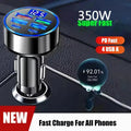 6-Port 120W USB Car Charger – PD & QC3.0 Fast Charging USB Car Charger SPOT Default Title