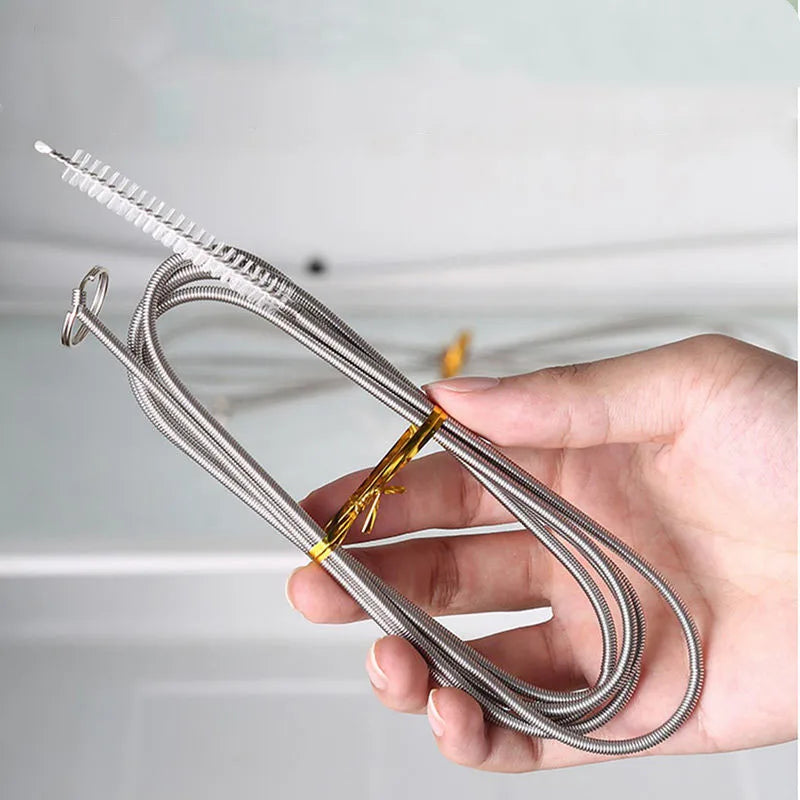 Flexible Refrigerator Drain Tube Cleaning Brush – 1.5m Long Drain Cleaning Brush SPOT