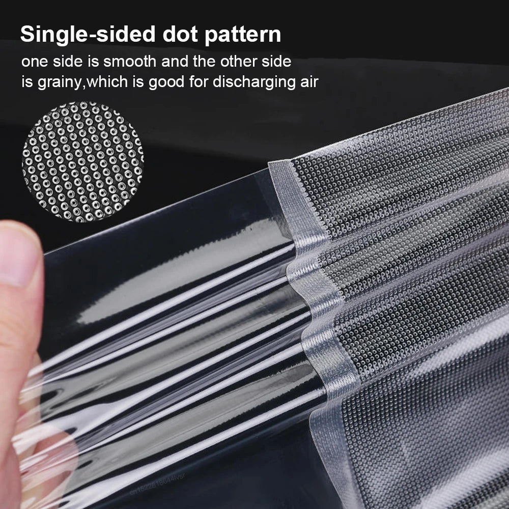 Vacuum Sealer Bag Rolls 5-Pack | Custom Length Food Storage Vacuum Sealer Bag Rolls SPOT