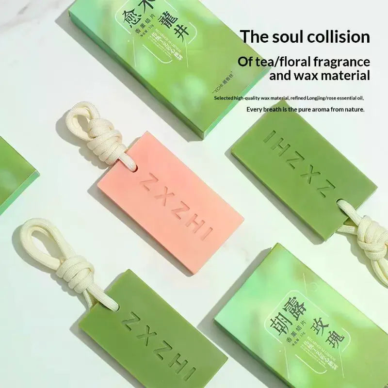 Longjing Tea Solid Wax Aromatherapy Tablet Pendant | Air Freshener Solid Air Freshener SPOT