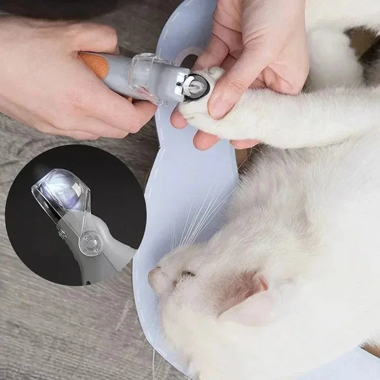 LED Pet Nail Clipper – Safe Trimmer for Dogs & Cats Pet Nail Clipper SPOT