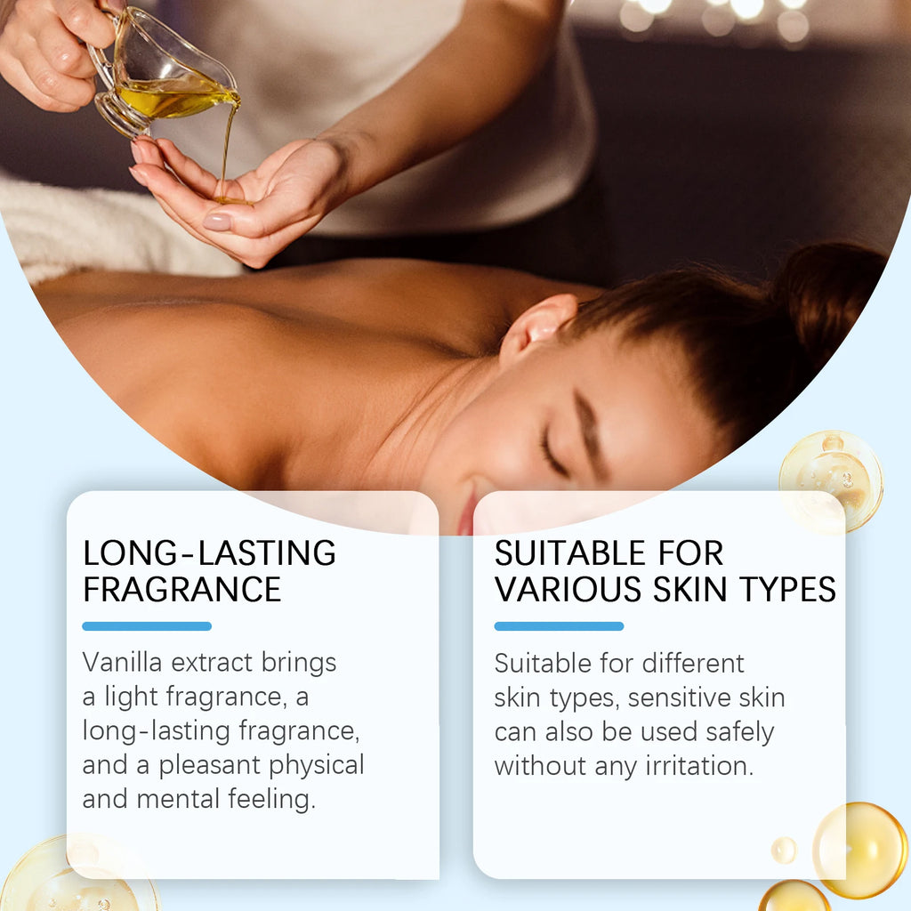 Caramel Vanilla Body Massage Oil – Moisturizing 100ml Body Massage Oil SPOT