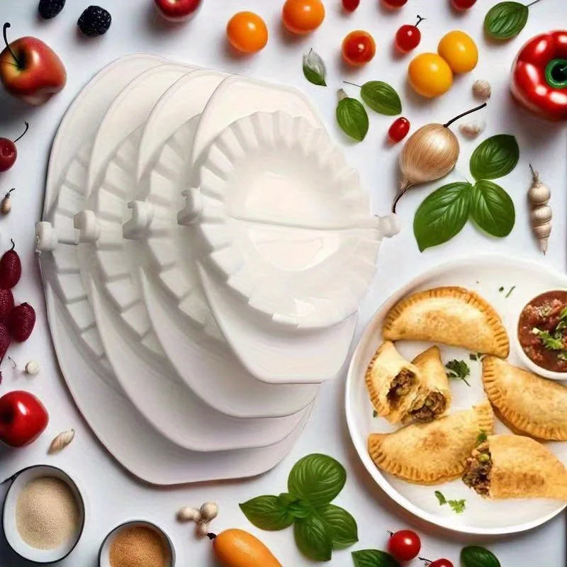 4-Size Dumpling Maker Press – Ravioli, Gyoza & Pie Mold Set Dumpling Press Mold SPOT