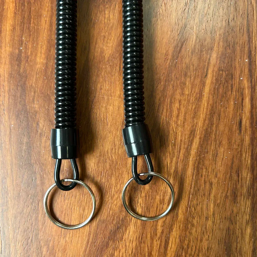 Tactical Retractable Spring Rope Keychain Lanyard – Outdoor Retractable Keychain Lanyard SPOT