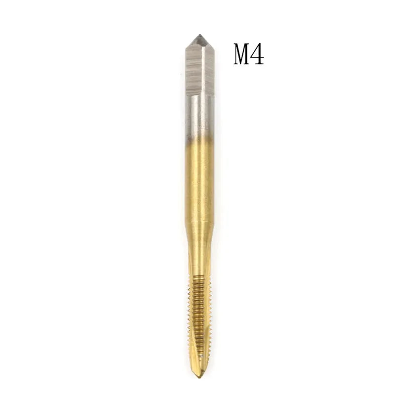 HSS Metric Thread Tap M2–M8 Straight Flute Plug Tap Thread Tap SPOT M4