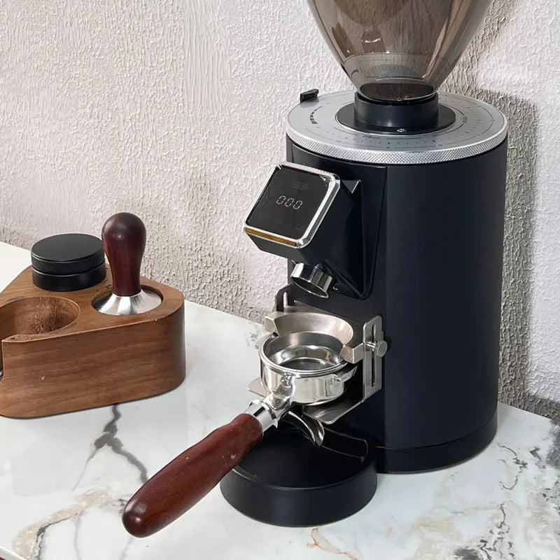 Electric Flat Burr Coffee Grinder – 64mm, 800g, Touch Control Burr Coffee Grinder SPOT