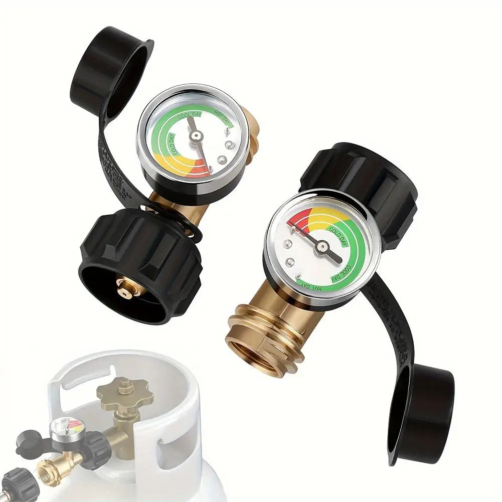 Propane Tank Gauge – Universal QCC1 LP Gas Level Indicator Propane Tank Gauge SPOT
