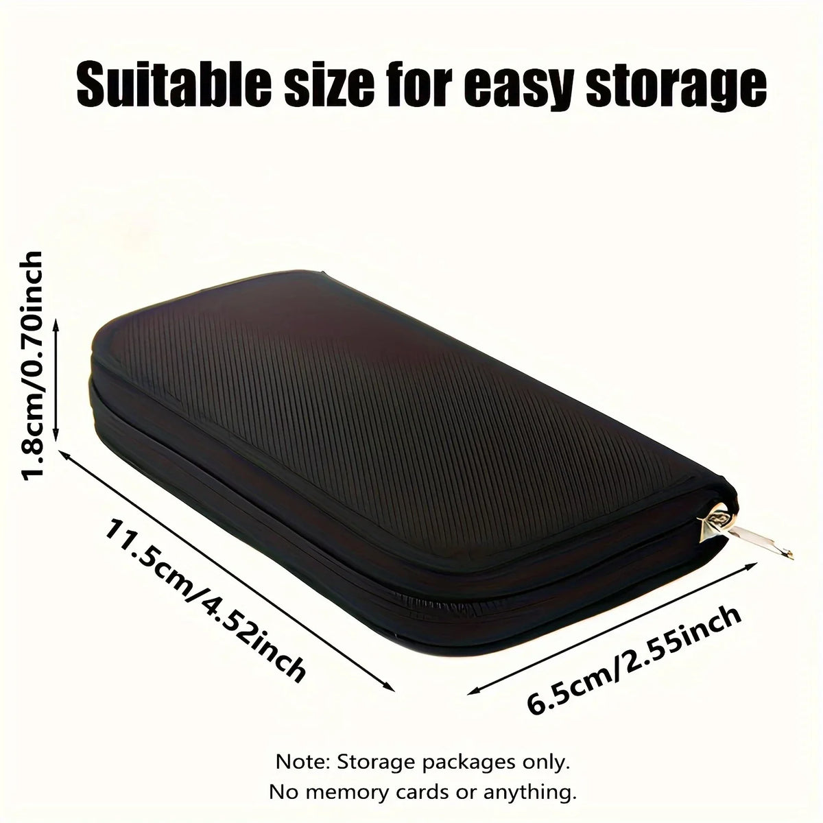 22-Slot Memory Card Case – SD, CF, Micro SD Wallet Holder Memory Card Case SPOT