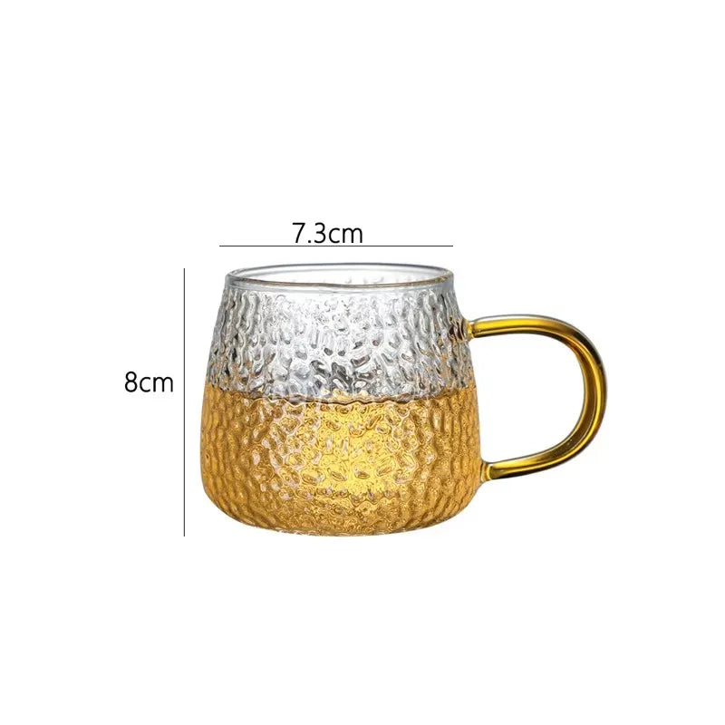 Vertical Striped Glass Pitcher with Lid – 1300ml & 400ml Glass Pitcher SPOT 400ml-1pcs