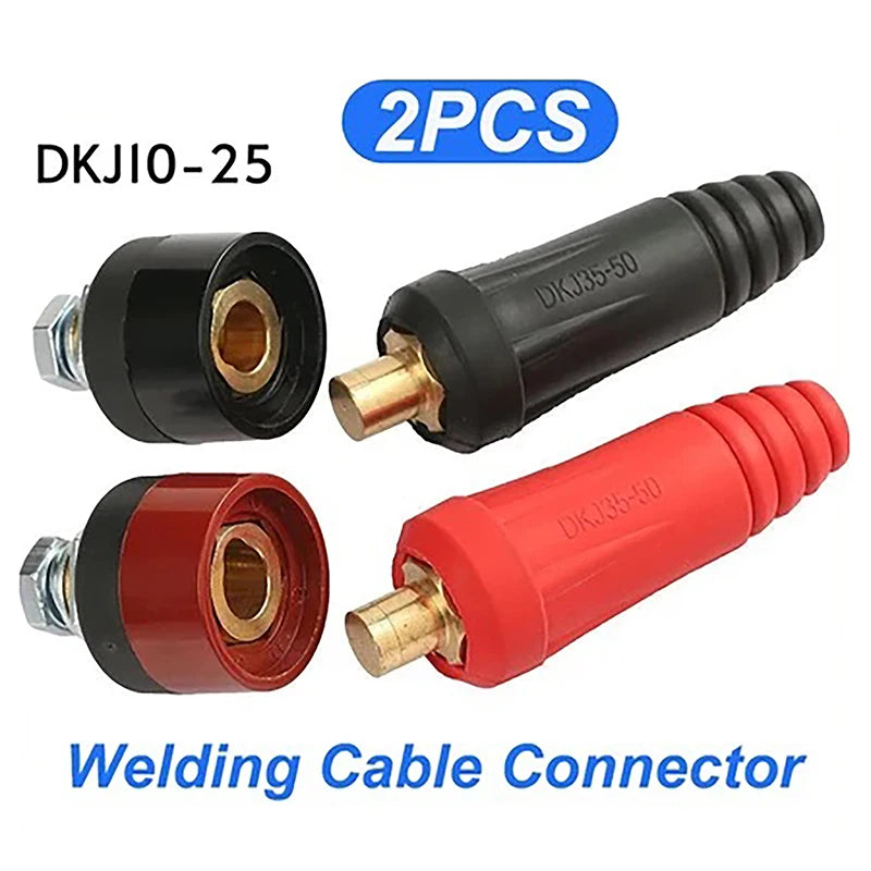 DKJ10-25 Welding Cable Connector – Male Female Quick Fit Welding Cable Connector SPOT