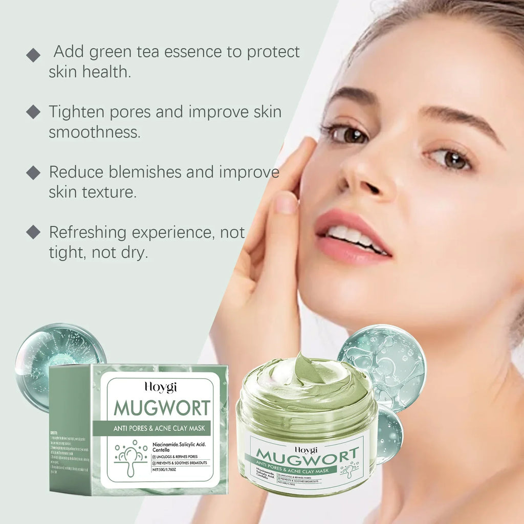Hoygi Clay Mud Mask – Pore Minimizing, Oil Control & Deep Cleanse Clay Face Mask SPOT
