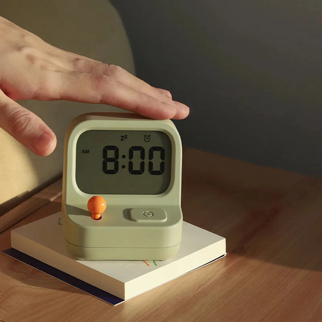 Retro Game Kids Alarm Clock – LCD, Snooze, Backlight Kids Alarm Clock SPOT