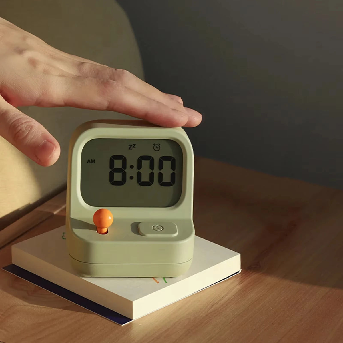 Retro Game Kids Alarm Clock – LCD, Snooze, Backlight Kids Alarm Clock SPOT